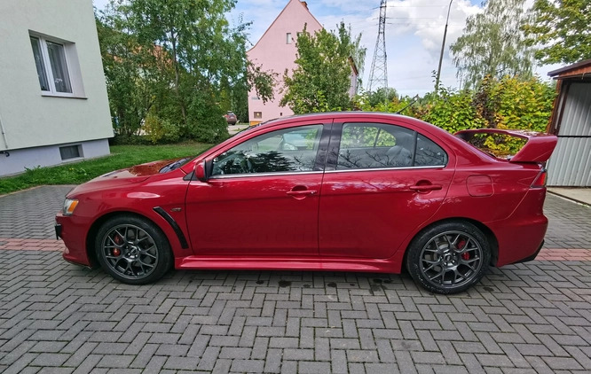 Mitsubishi Lancer Evolution cena 160000 przebieg: 120000, rok produkcji 2010 z Braniewo małe 92